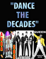 Dance The Decades Tribute - Abba Tribute, Beatles Tribute and Queen Tribute